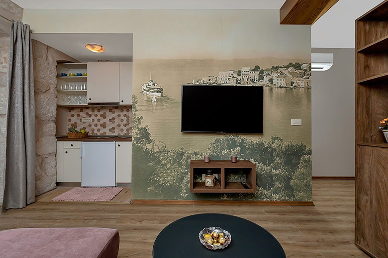 apartments Dado, Igrane - living room