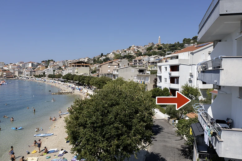 Apartments Grgo Talijančić, Igrane - balcony with seaview