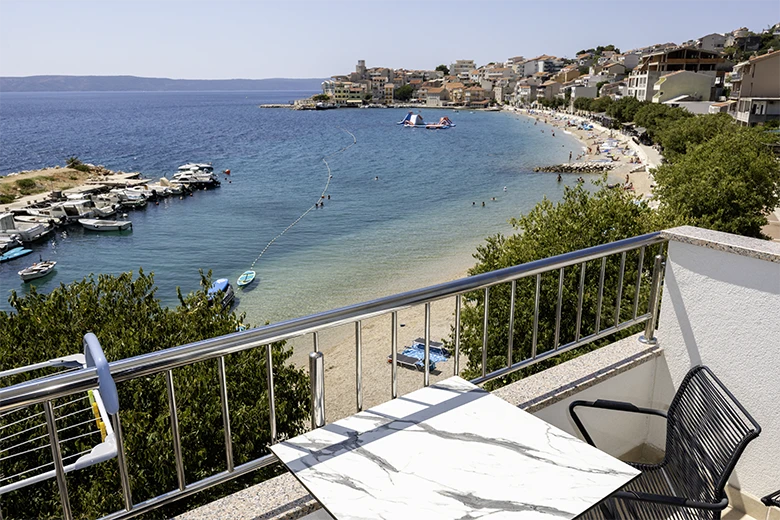 Apartments Grgo Talijančić, Igrane - balcony with sea view