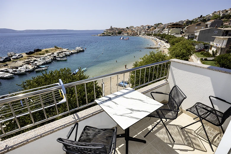 Apartments Grgo Talijančić, Igrane - balcony with sea view