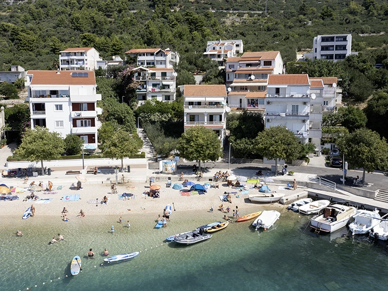 Apartments Grgo Talijančić, Igrane - house 1, aerial view