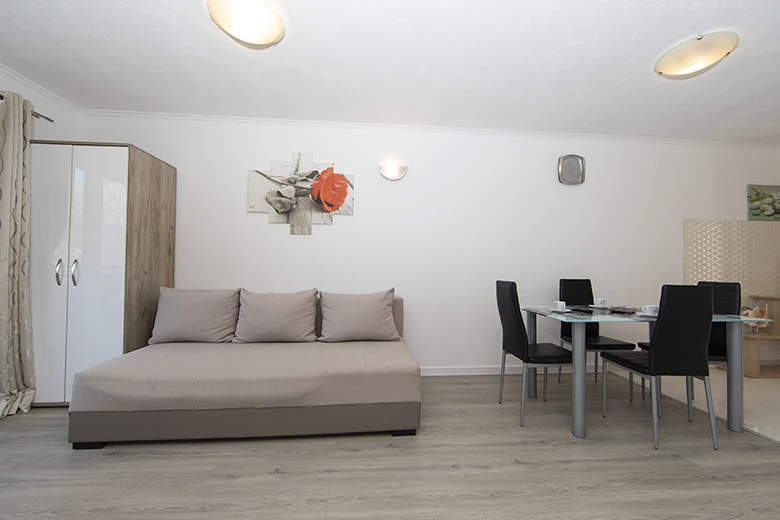 apartments Mili, Igrane - living room