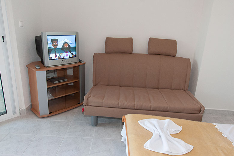 Apartments Ribica, Igrane - living room
