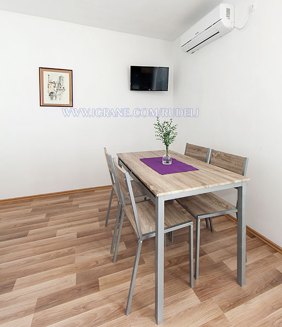 Igrane, apartments Rudelj - dining room