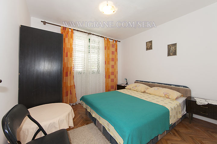 apartment Seka, Igrane - second bedroom